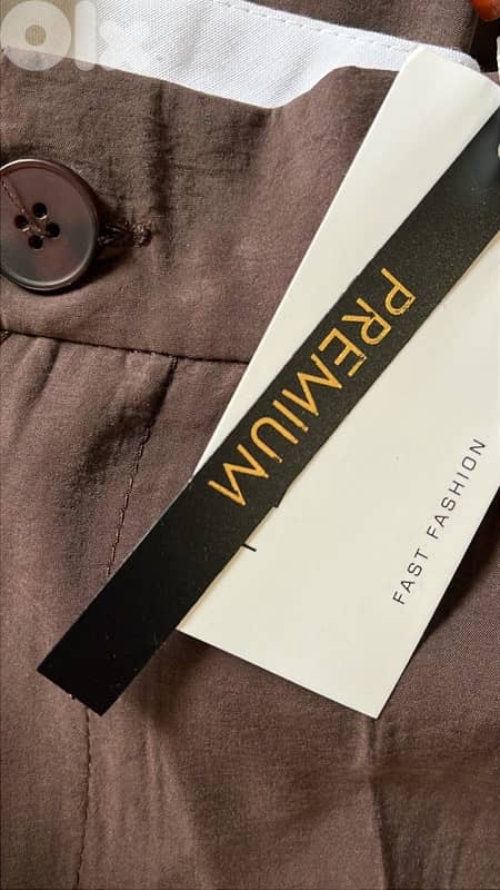 new pant premium in tag available in beige and brown 1