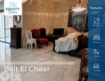 Furnished 180 SQM Apartment For Rent In Beit El Chaar #MH21631