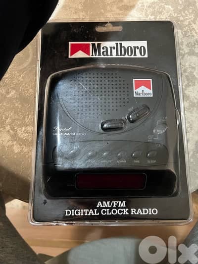 Digital Marlboro Radio Clock