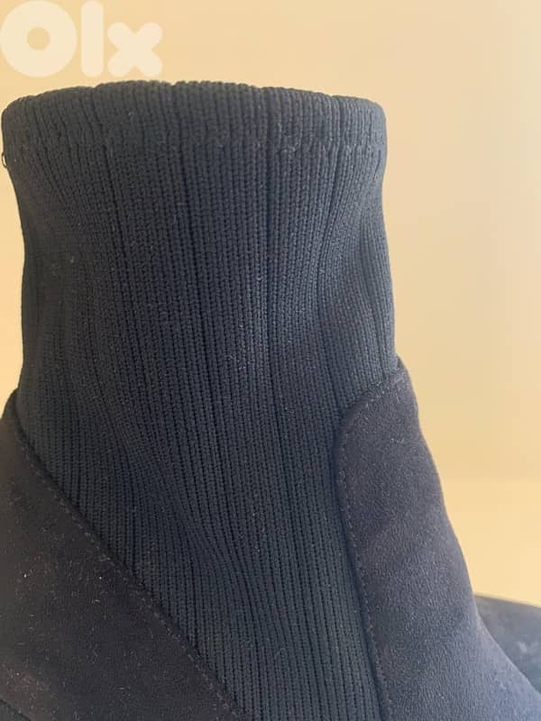 Stradivarius suede boots 1