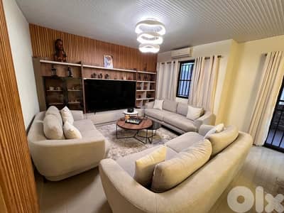 3 BEDS/TERRACE/FURNIAHED/APARTMENT FOR SALE IN ZOUK PRIME,(ZM-225)