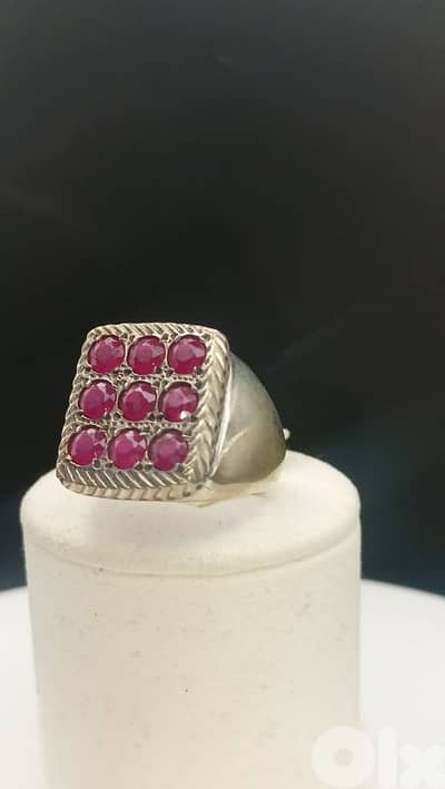 خاتم ياقوت افريقي