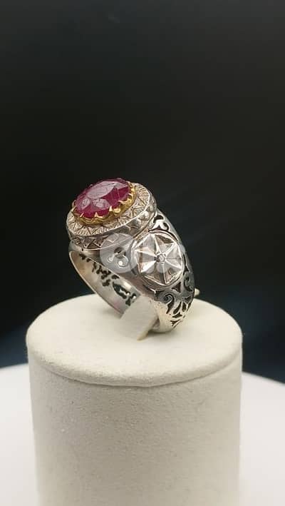 خاتم ياقوت افريقي