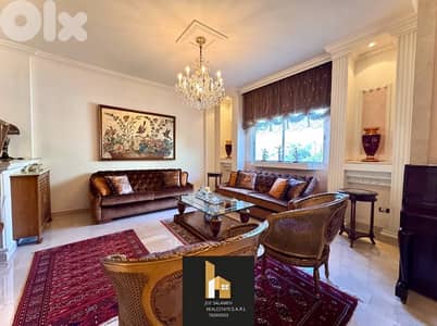 Apartment for sale in Sahel Alma Sea View fully Decorated/ساحل علما