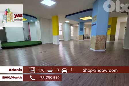 Adonis 170m2  | Shop For Rent | Ideal Investment | Prime Location | MC