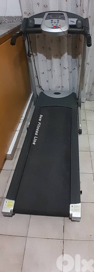 New fitness line treadmill
