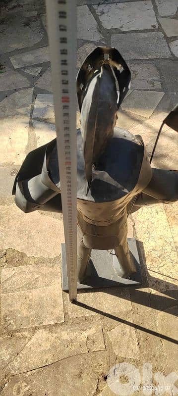 Vintage Medieval Knight Armor Statue 3