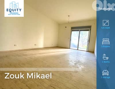 125 SQM Apartment With Terrace For Sale In Zouk Mikael #RK22326