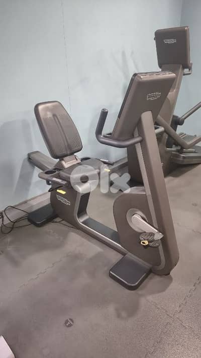 technogym artis line recline bike