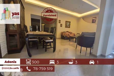 Adonis 300m2 | Fully Furnished | Mint Condition | Spacious Flat | MCH
