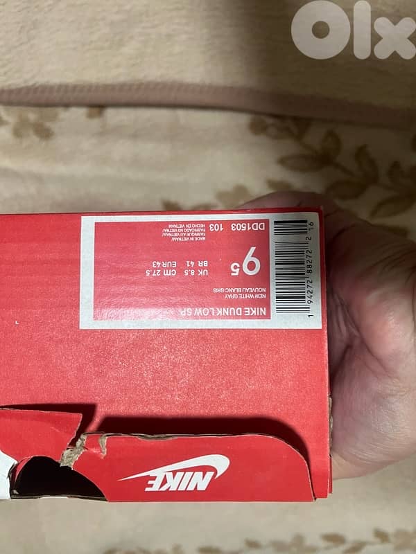 nike dunk low white gray 4