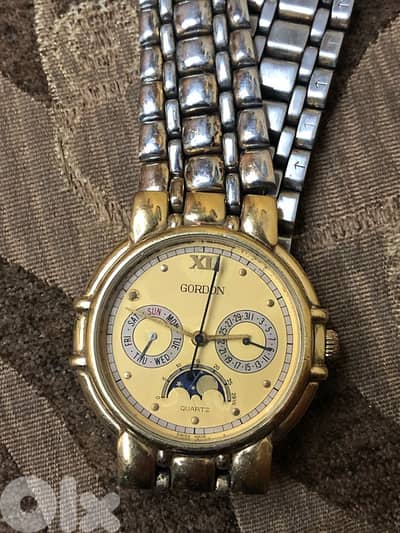 GORDON & SPACELINE OLD YEARS 1950 She has a beautiful past Swisswatch