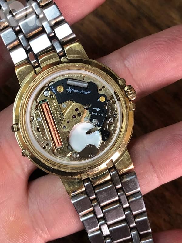 GORDON & SPACELINE OLD YEARS 1950 She has a beautiful past Swisswatch 4