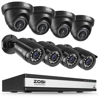 Camera System 16 input 2 TB DVR + 11 Cameras
