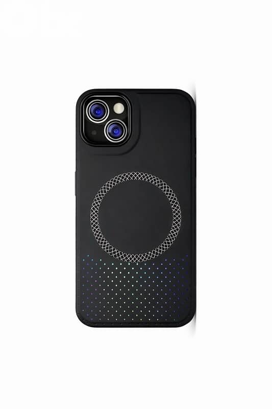 black case with rainbow colors Minimal look. Maximum vibes. 2