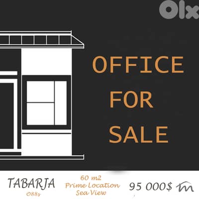 Tabarja | 60m² Office | 30% DOWNPAYMENT , 18 MONTHS PAYMENT FACILITIES
