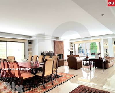 A huge terrace ( 500 sqm)/GARDEN/Rabieh/رابيه/Garden/REF#OU133801.