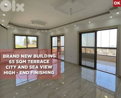 sea, city view, terrace, Dhour El Aabadiyeh/ضهور العبادية REF#OK133802