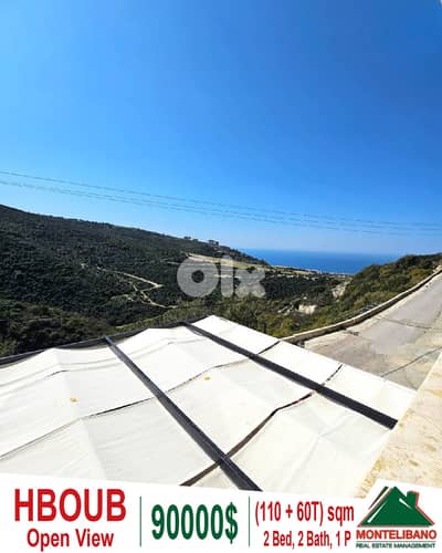 110 sqm Apartment For Sale in Hboub حبوب with 60 sqm Terrace