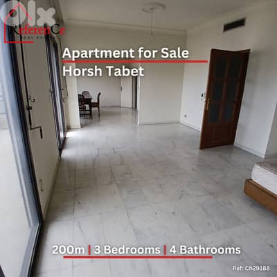 Apartment for sale in new Horsh Tabet شقة للبيع في حرش تابت