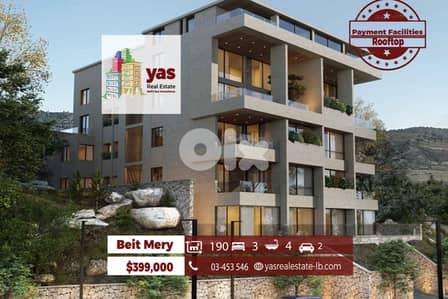 Beit Mery 190m2 | Under Construction | Mountain View | TCH