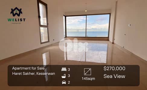 Apartment for sale in Haret Sakher
