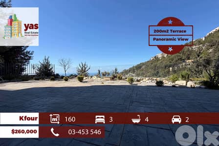 Kfour 160m2 | 200m2 Terrace | Astonishing View | Catch | EH/TO