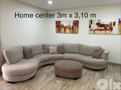 C Shape sectional sofa