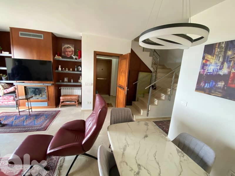 Chalet for sale in Faqra/ Duplex/ Designed/ Open view 1