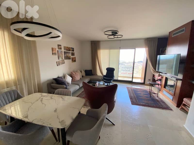 Chalet for sale in Faqra/ Duplex/ Designed/ Open view 4