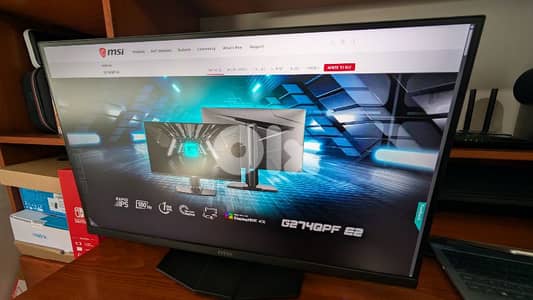 MSI G274QPF E2 27″ Gaming Monitor for sale $200