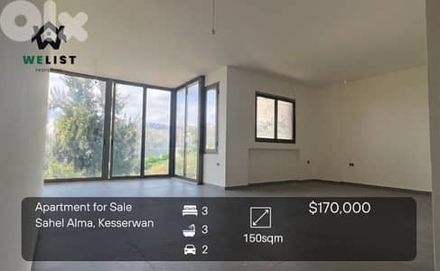 Apartment for sale in Sahel Alma