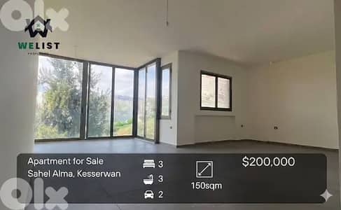 Apartment for sale in Sahel Alma