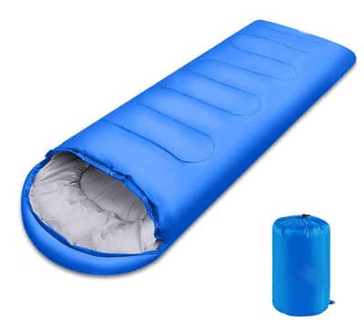 Sleeping bag portable for camping