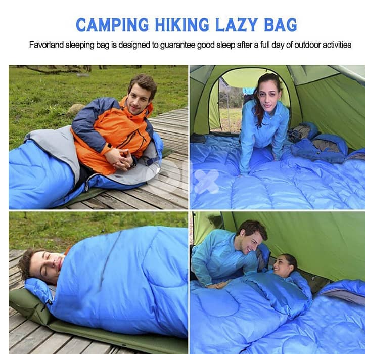 Sleeping bag portable for camping 1