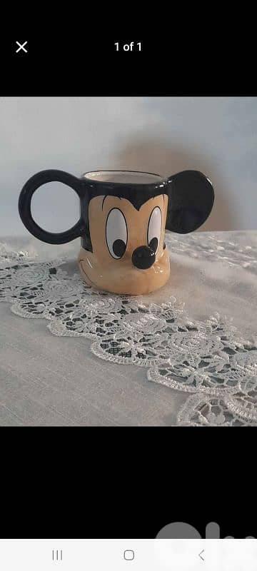Mickey mouse 3d mug
