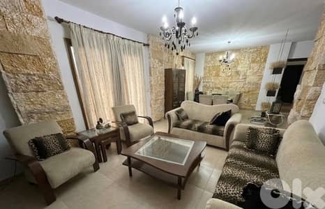 Fully Furnished Apart with Terrace for Sale, Eddeh Jbeil Open Sea View