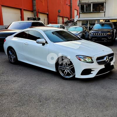 MERCEDES-BENZ E400 COUPE AMG 4MATIC 2018 MINT CONDITION