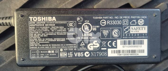 Toshiba AC adapter