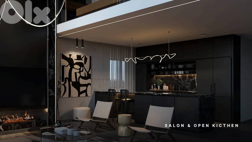 RWK466GZ - Modern duplex chalet for sale in Kfardebian 3