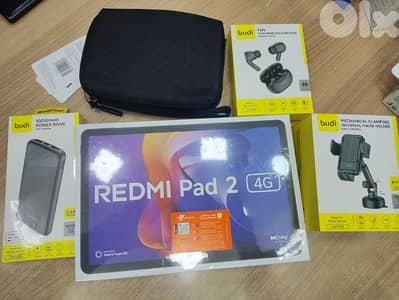 Redmi Pad 2 4G Bundle With Cover 256GB offer