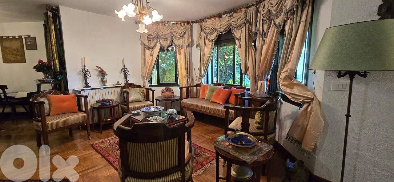 RWK473GZ - Duplex Chalet with garden for rent in Faqra club 7