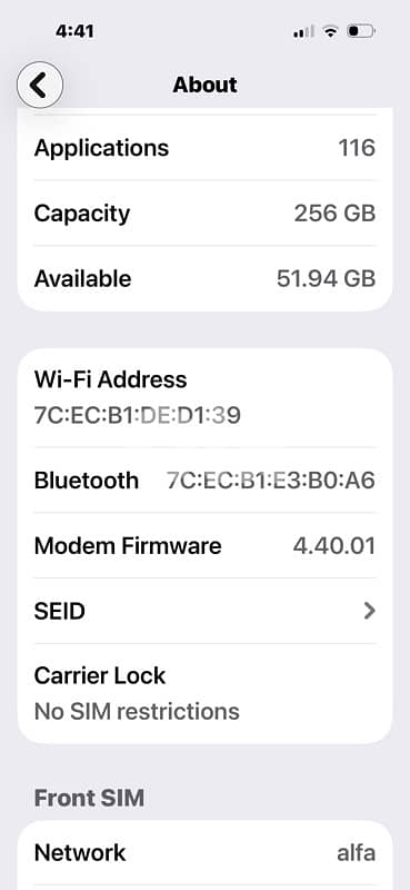 Iphone 14 Pro 256GB 3