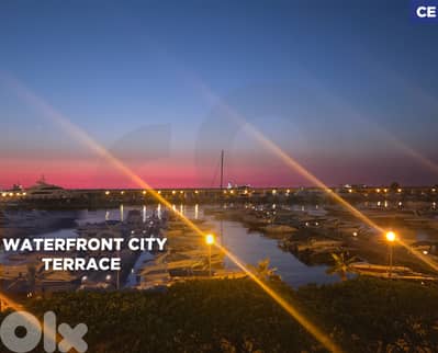 Waterfront City with terrace/Storage Room/Dbaye/ضبية/REF#CE133857 !