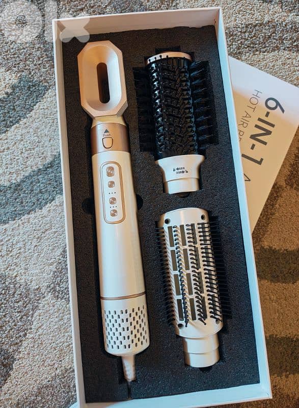 6 in 1 airwap styling brush 6