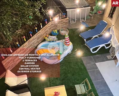 solar panels, terrace, garden, 2 parking, Blaybel/ بليبل REF#AR133868