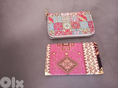 Small Wallets + Note Book