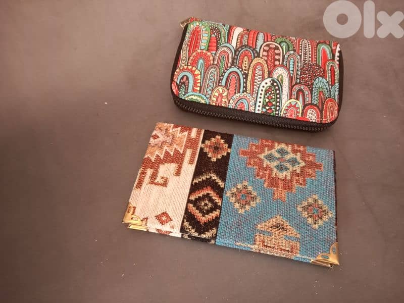 Small Wallets + Note Book 7