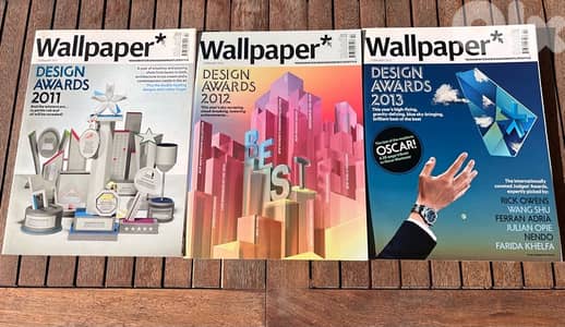 WallPaper Design Award 3 Magazines