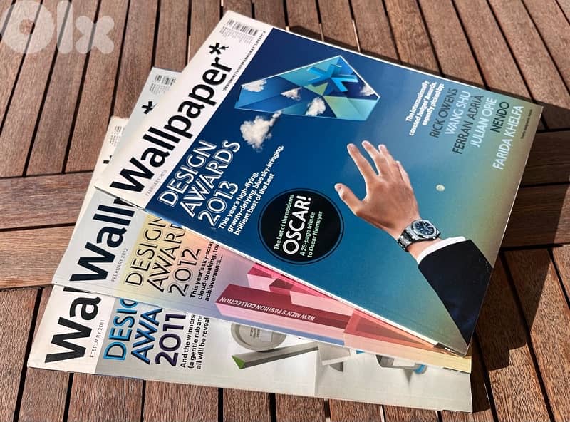 WallPaper Design Award 3 Magazines 1